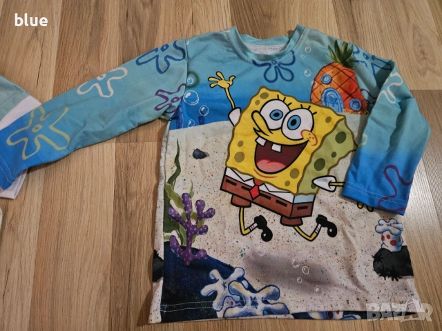 Спондж боб 104 размер, снимка 4 - Детски Блузи и туники - 51790024