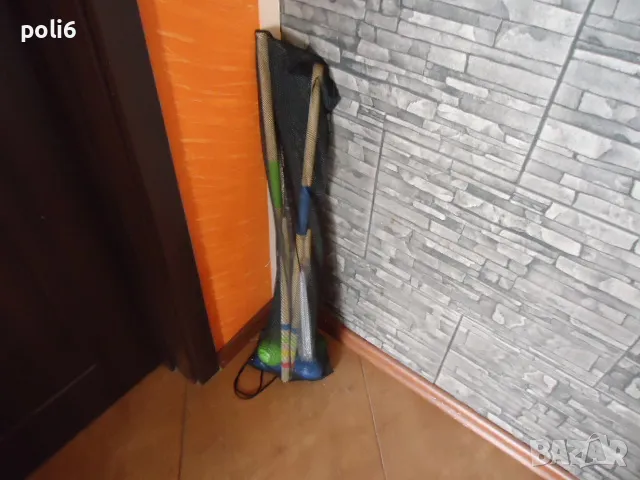 дървен детски крикет за двама, снимка 4 - Образователни игри - 48906728