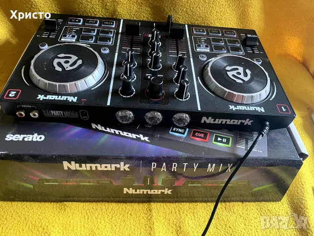 DJ конзола Numark PARTY MIX, снимка 3 - Ресийвъри, усилватели, смесителни пултове - 56506021