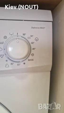 Пералня Crown Zephyrus A80ZT, 5Kg, A+, 800 Об, 850 × 600 × 500 мм, снимка 2 - Перални - 55952953