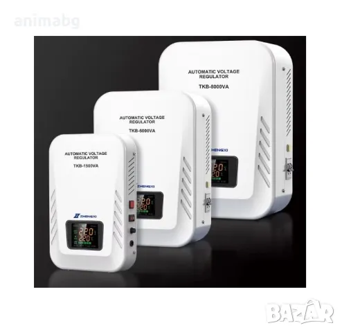 ANIMABG Стенен автоматичен стабилизатор на напрежение, 220V, 5KVA, снимка 7 - Друга електроника - 49754754