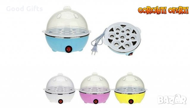 Яйцеварка на пара за 7/14 яйца Healthy egg , Уред за варене на яйца, снимка 2 - Други - 35489870