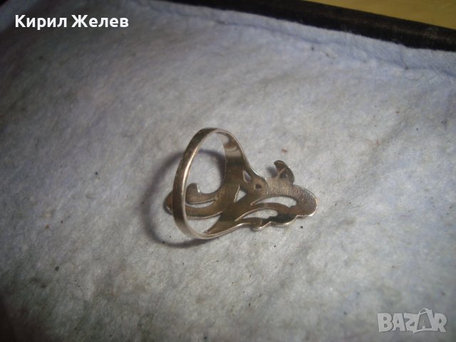 МОДЕН СРЕБЪРЕН АРТ ПРЪСТЕН СРЕБРО 925 ОРИГИНАЛНА МАЙСТОРСКА КРАСИВА БУТИКОВА ИЗРАБОТКА 27539, снимка 8 - Пръстени - 36796699