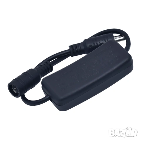 DC захранващ кабел 5.5×2.1mm с ключ (мъжки/женски конектор), снимка 4 - Друга електроника - 53911254