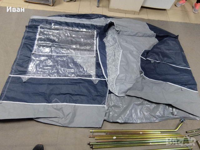 Резервиран! Нов. Оригинален висок анекс за форселт Dorema с висок връх. , снимка 17 - Палатки - 44740525