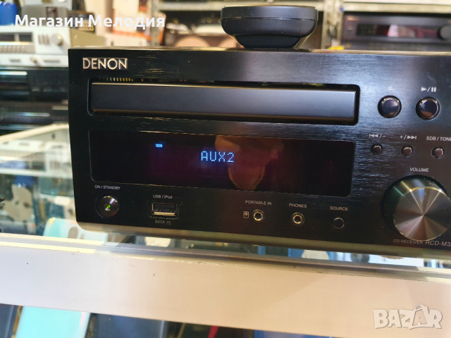 Ресийвър Denon RCD-M38DAB Има радио, диск, usb, aux - 2, RDS, MP3. Като ново. Оригинално дистанционн, снимка 15 - Ресийвъри, усилватели, смесителни пултове - 44552759