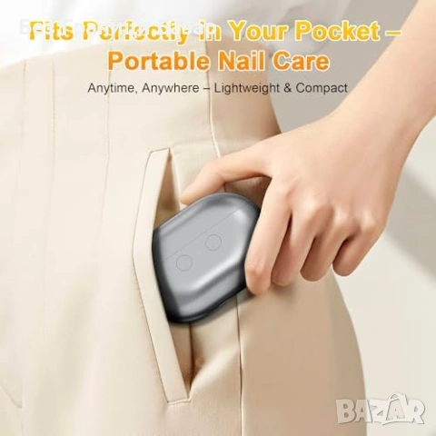 Нов Електрически уред за нокти 3 в 1 с пила и полиране 2 скорости за ръце и крака с LED светлина, снимка 8 - Други - 54211432