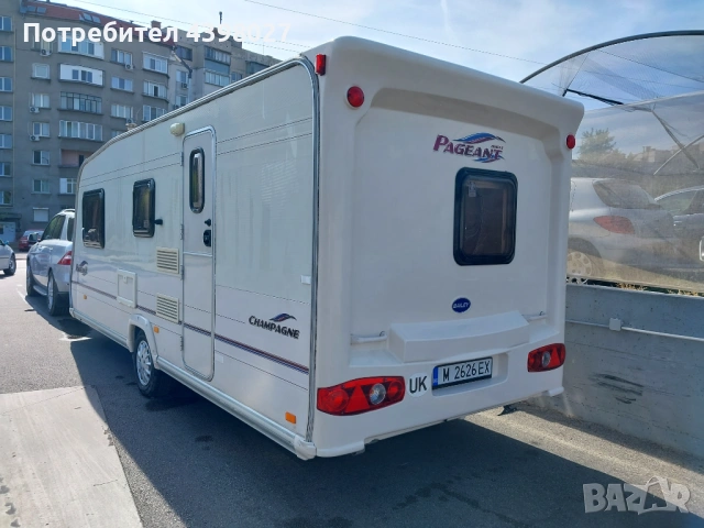 Каравана Bailey Pageant Series 6 РЕГИСТРИРАНА, снимка 4 - Каравани и кемпери - 51119094