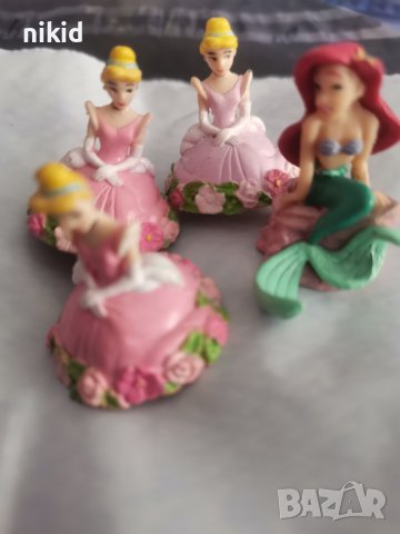 мини pvc фигурки фигури фигурка принцеса принцеси Русалка Ариел Белл за игра украса на торта фигурка, снимка 2 - Фигурки - 20107100