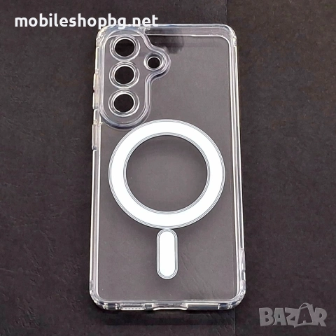 Samsung Galaxy S26 гръб, MagSafe защита на камерите прозрачен акрилен 