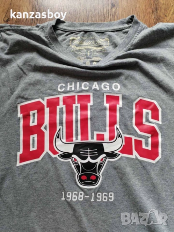 chicago bulls Mitchell & Ness - страхотна мъжка тениска S, снимка 6 - Тениски - 54195615
