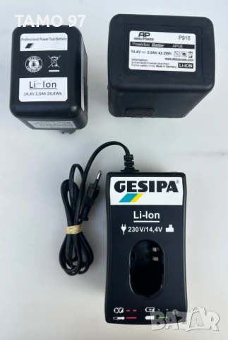 GESiPA ACCU BiRD - Акумулаторна нитачка 14.4V за поп-нит , снимка 5 - Други инструменти - 51321118