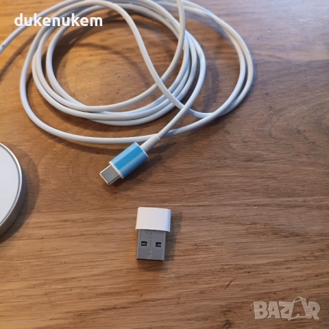 15W безжично MagSafe зарядно за iPhone и AirPods, снимка 9 - Друга електроника - 53030550