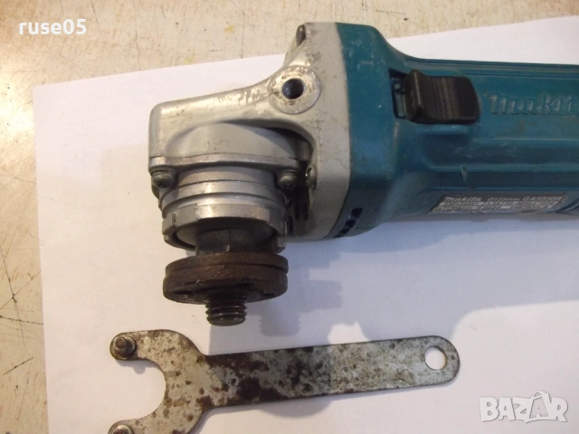Ъглошлайф "Makita - GA5030R" работещ, снимка 8 - Ъглошлайфи - 54342398