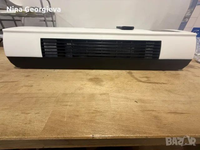 Стенен PTC отоплител и вентилатор LX-333 – 1800W, дистанционно управление и таймер, снимка 4 - Отоплителни печки - 55944558