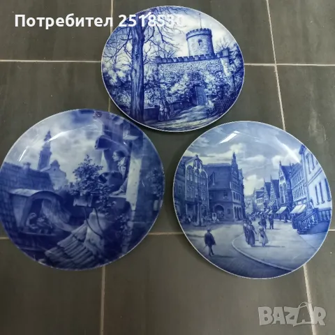 Немски порцеланови пана за стена