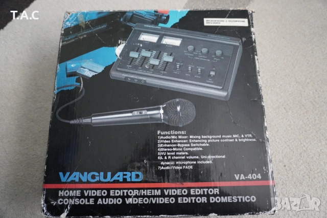 Audio - Video Editor   Vanguard - VA 404, снимка 10 - Ресийвъри, усилватели, смесителни пултове - 53106038