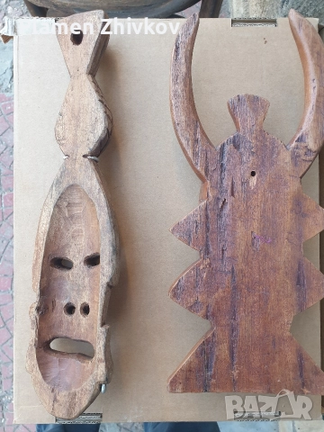 Африкански пластики от дърво, снимка 7 - Антикварни и старинни предмети - 52708753