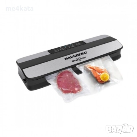 Вакуум машина за пликове Hausberg HB-2645NG - електрическа вакуумираща машина за съхранение на храна, снимка 2 - Друга електроника - 54211558