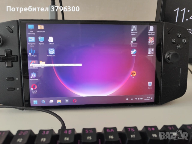 Lenovo legion go с гаранция., снимка 3 - Таблети - 53933607