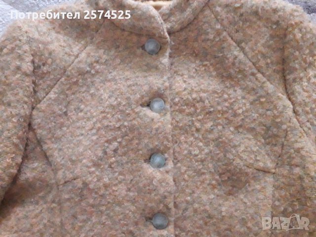 Дамско палто от вълнено букле, снимка 7 - Палта, манта - 38287411