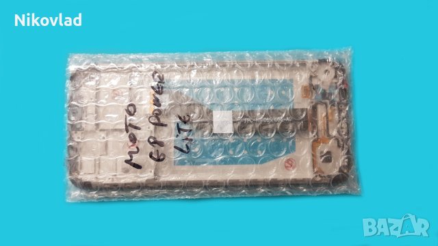 Дисплей с рамка Motorola Moto G8 Power Lite, снимка 3 - Резервни части за телефони - 40256858