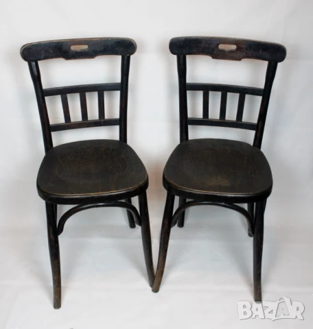 Винтидж виенски столове „Карловац“ дървени