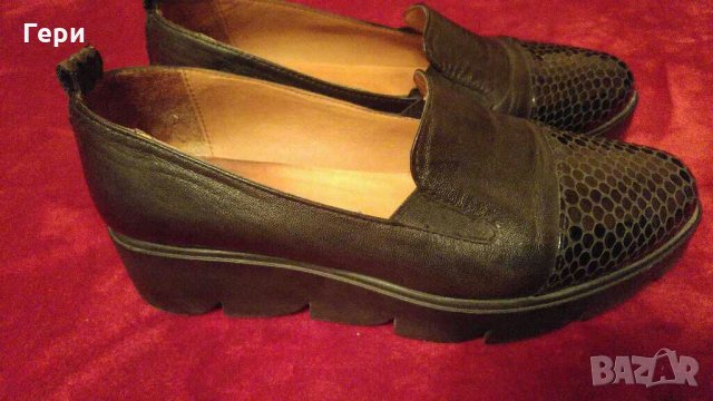 Обувки от естествена кожа на Donna Ricco, снимка 5 - Дамски ежедневни обувки - 29603764