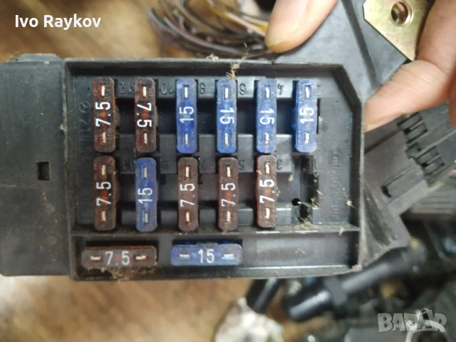 Ключ за светлини Mercedes Benz E W210 , 2105450104, снимка 6 - Части - 51186301