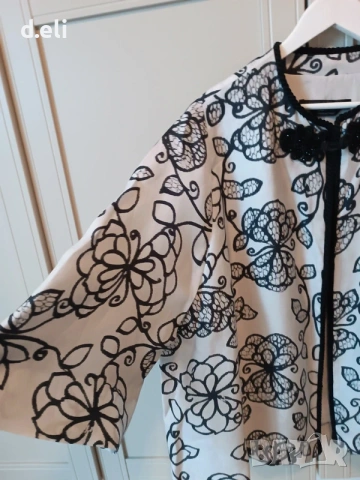 Max Mara Original (Marina Rinaldi) Size XL Коприна, Вискоза, снимка 6 - Сака - 54326377