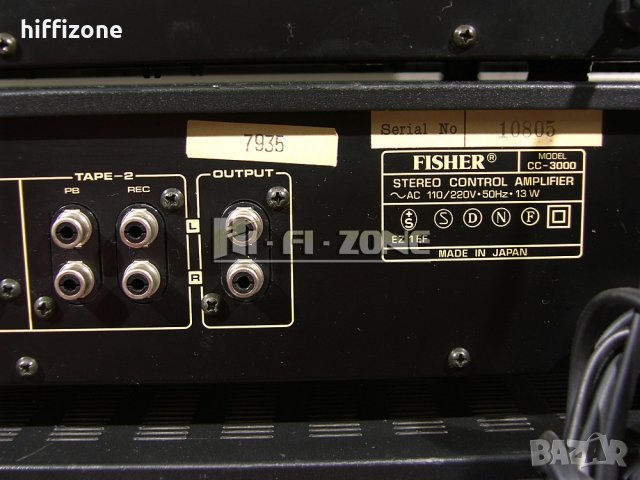 Комплект  Fisher cc-3000 / ba-6000 / fm-2421 , снимка 11 - Ресийвъри, усилватели, смесителни пултове - 34152302