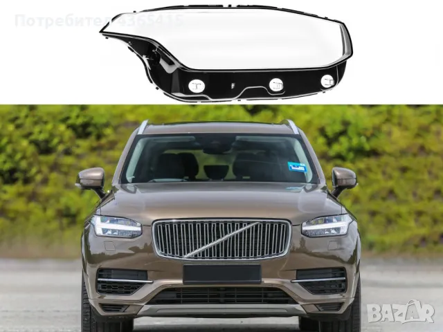 Стъкло за фар Volvo XC90 MK2 (2015-2024) Десен, снимка 5 - Аксесоари и консумативи - 49931101