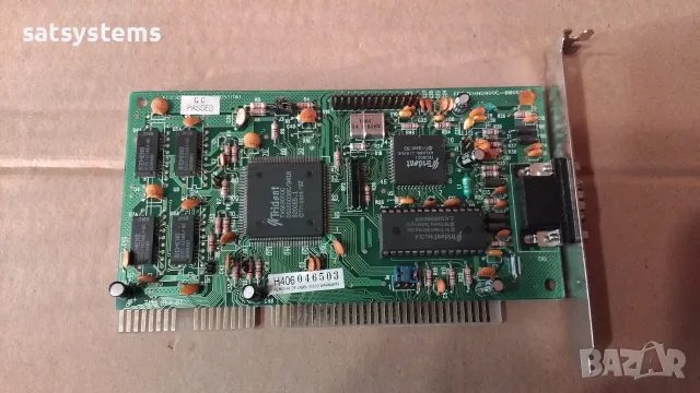 Видео карта TVGA Trident 9000C 7133 REV.B1 16-bit 512KB ISA
