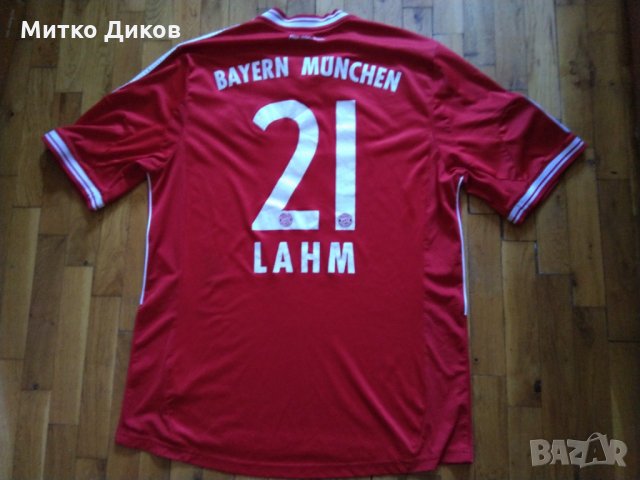 Байерн Мюнхен тениска 2013-14 Адидас №21Филип Лам игрална с бадж размер М-Л, снимка 6 - Футбол - 30754095