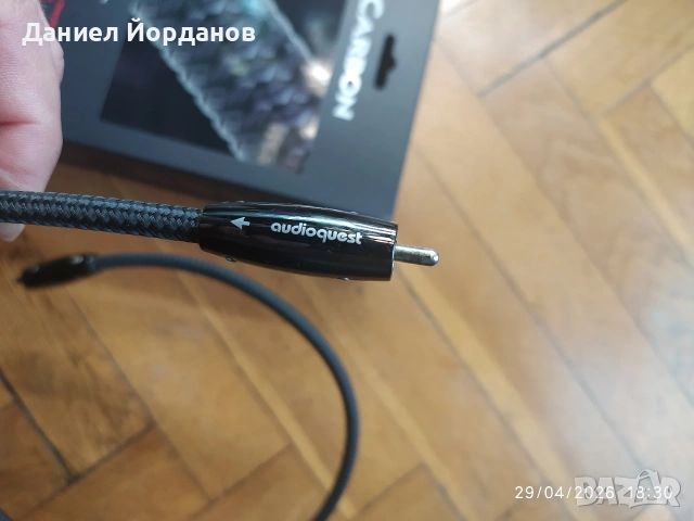 Audoquest Carbon digital coax rca, снимка 3 - Други - 54357732