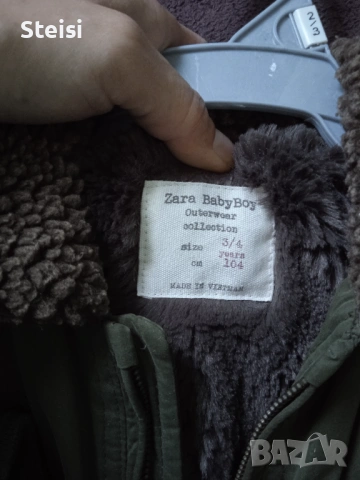 Яке ватирано за момче/ Zara boys/ 3-4г, снимка 5 - Детски якета и елеци - 54316425