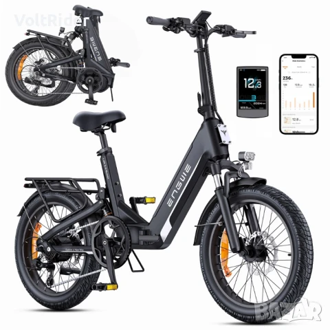 Сгъваемо електрическо колело ENGWE L20 3.0 Boost 750W 48V 13.5Ah, снимка 3 - Велосипеди - 48407716