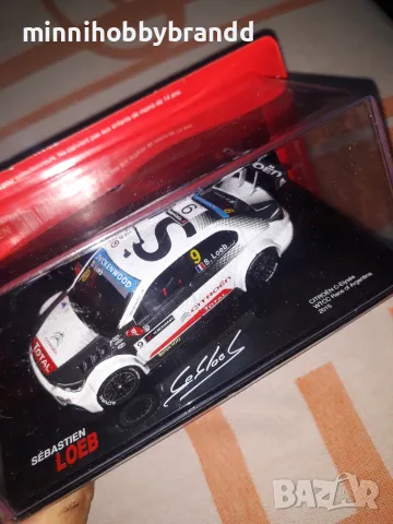Peugeot Citroen Hyundai 1:43 Sebastien Loeb , снимка 14 - Колекции - 55831024