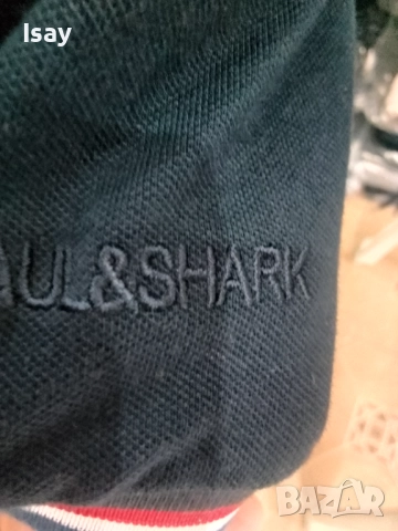 Мъжка тениска Паул Шарк в тъмно син цвят , снимка 2 - Тениски - 52372870
