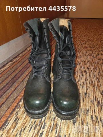 Винтидж германски военни кубинки, снимка 3 - Мъжки боти - 52886189