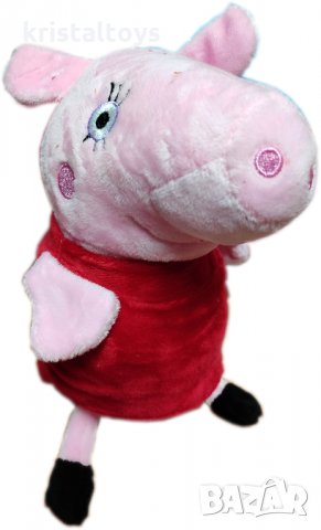 Плюшена играчка Пепа Пиг Peppa Pig червена