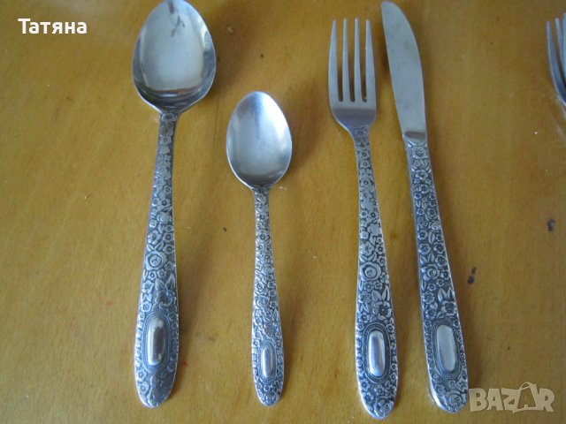 Прибори за хранене   НОВИ и СТАРИННИ /печат/, снимка 4 - Прибори за хранене, готвене и сервиране - 37930278