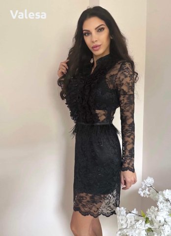 Дамска рокля от дантела