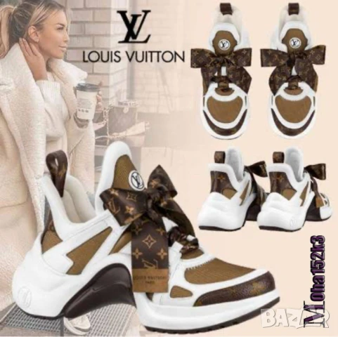 дамски маратонки gucci louis vuitton , снимка 2 - Маратонки - 51327221