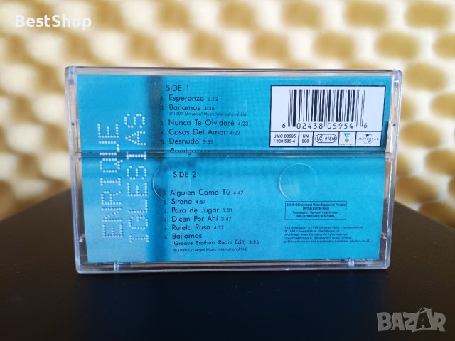 Enrique Iglesias ‎– Cosas del amor, снимка 2 - Аудио касети - 40707246