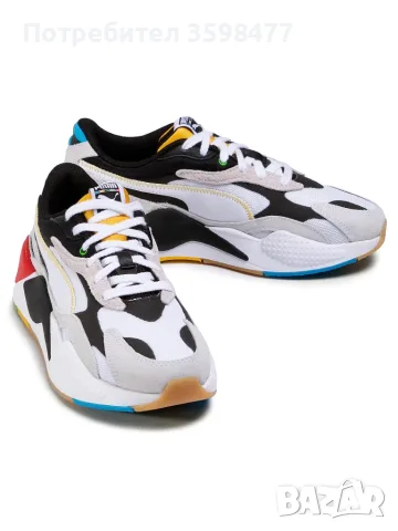 Puma RS-X3 Wh 373308 01 Цветен, снимка 3 - Спортни обувки - 56071544