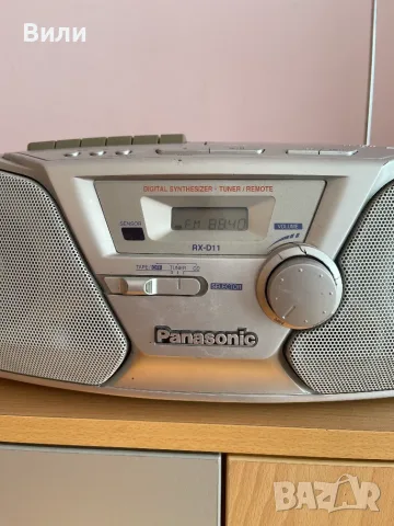 Радиокасетофон с CD Panasonic, снимка 4 - Радиокасетофони, транзистори - 56129567
