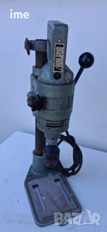 Настолна бормашина НОМЕР 12. 650 обор/мин. 300W. Макс Ф10мм. РАБОТЕЩА. Внос от Германия. , снимка 13 - Бормашини - 50895742