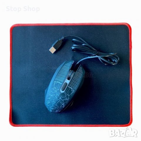 Геймърски комплект E-SPORTS за компютър от 4 части с LED светлина, снимка 5 - Клавиатури и мишки - 39407131