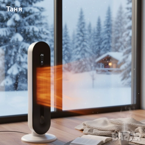Hotvex Tower Heater  – Вертикалният отоплител, който стопля дома ти за минути, без излишен разход на, снимка 3 - Отоплителни печки - 52445784